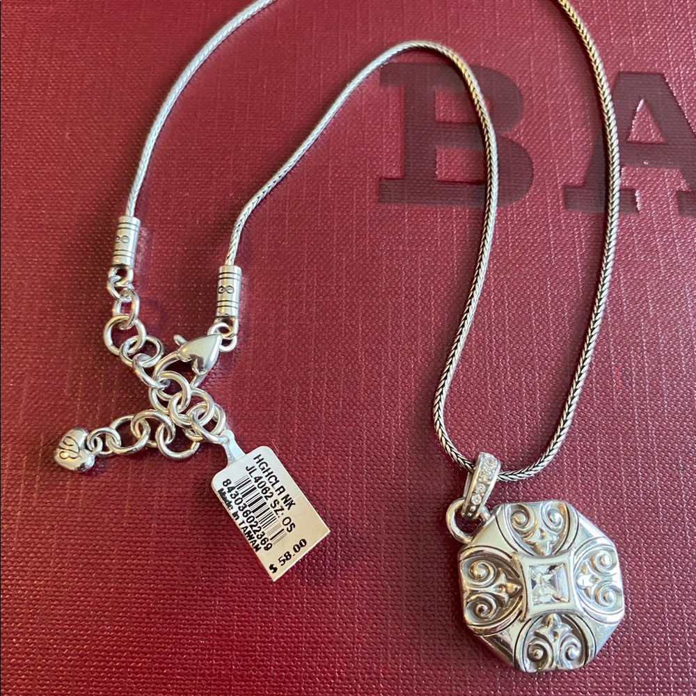 Brighton Highclere Necklace Silver